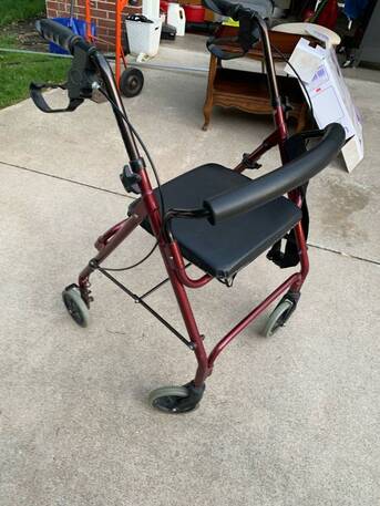 Los Angeles, Health & Beauty Items, Rolling Walker With A Seat For Seniors