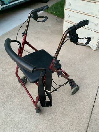 Los Angeles, Health & Beauty Items, Rolling Walker With A Seat For Seniors