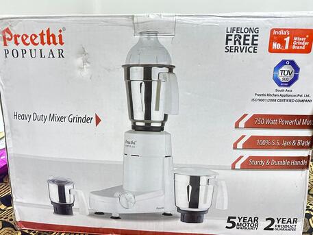 Jubail, Household Items, SAR 220,  Preethi Mixer &ndash; 750W &ndash; For Sale