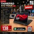 BHD 138,  Lenovo Core I5 10th Generation Touch Laptop + Tablet With Pen 16GB RAM 13.5
