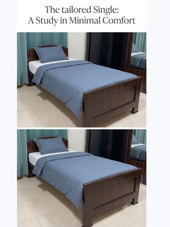 Jubail, Furniture, SAR 170,  Single Bed With Comfortable Mattress &ndash; Excellent Condition