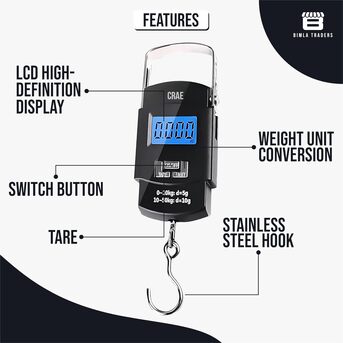 Riyadh, Household Items, SAR 30,  Electronic Portable Digital LED Screen Luggage Weighing Scale....