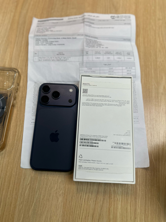 Olaya, Mobile Phones, SAR 3500,  IPhone 17 Pro Blue 256Gb  91% Battery