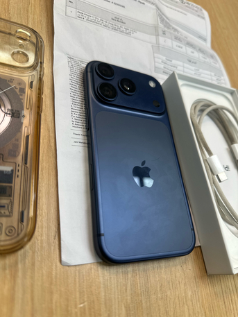 Olaya, Mobile Phones, SAR 3500,  IPhone 17 Pro Blue 256Gb  91% Battery