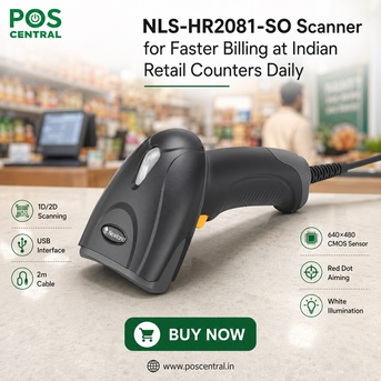 Noida, Computers, INR 3199,  Get NLS-HR2081-SO Scanner For Smooth Checkout Lines