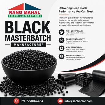 New Delhi, Materials, Premium Black Masterbatch Manufacturer | Rang Mahal