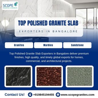 Bangalore, Construction, Top Polished Granite Slab Exporters In Bangalore