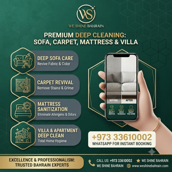 Al Seef, Cleaning, Professional Deep Cleaning: Sofa, Carpet, Mattress & Villa/Apartment -  Al Seef