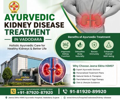 Vadodara, Health, Integrated Kidney Hospital Vadodara | Ayurveda & Panchakarma