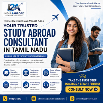 Chennai, Career Counseling, Trusted Education Consultant In Tamil Nadu | Study Abroad Guidance | India2Abroad