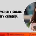 Manipal University Online BBA Eligibility Criteria