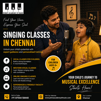 Chennai, Business, Singing Classes In Chennai | John
