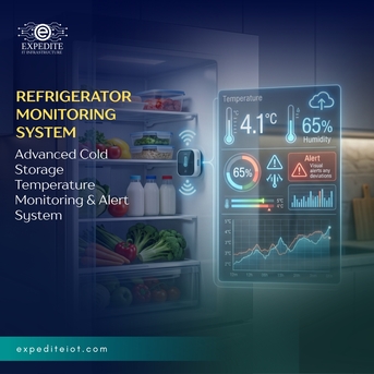 Muscat, Technical, Smart Refrigerator Monitoring Powered By IoT In Oman & GCC