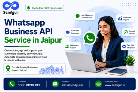 Jaipur, Business, Improve Customer Communication With Reliable WhatsApp Messaging.