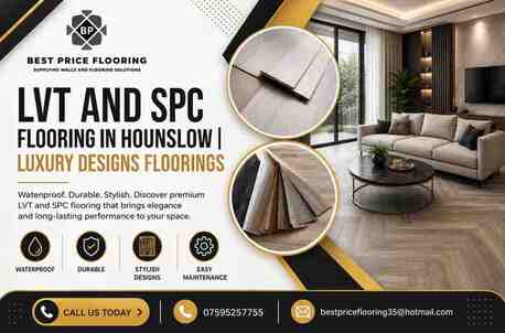 London, Business, LVT And SPC Flooring In Hounslow | Luxury Designs Floorings