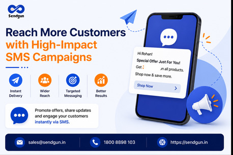 Jaipur, Business, Reach More Customers With High-Impact SMS Campaigns