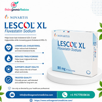 New York, Health, Lescol XL Tablet (Fluvastatin) &ndash; Effective Lipid-Lowering Medicine