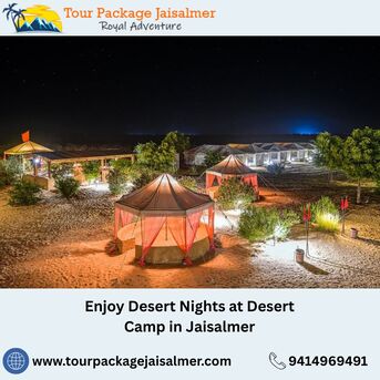 Mumbai, Travel, Enjoy Desert Nights At Desert Camp In Jaisalmer