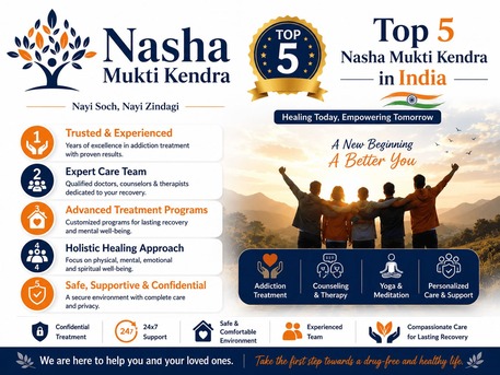 Mumbai, Health, Top 5 Nasha Mukti Kendra In India For Trusted Addiction Recovery