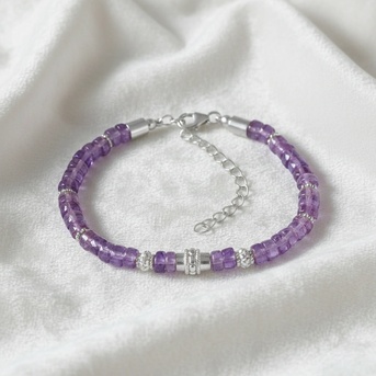 Jaipur, Jewelry, INR 7800,  Buy Now Amethyst Crystal Bracelets Online