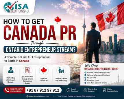 New Delhi, Immigration, How To Get Canada PR Through Ontario Entrepreneur Stream?