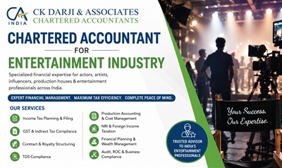 Mumbai, Business, Looking For A Chartered Accountant For The Entertainment Industry? Expert Financial Soluti