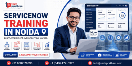 Noida, Education, Best ServiceNow Training In Noida | Job-Oriented ServiceNow Course With Placement