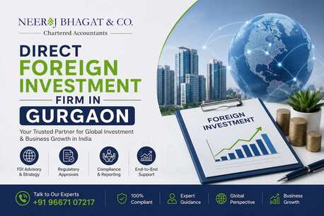 New Delhi, Accounting, Leading Direct Foreign Investment Firm In Gurgaon For FDI Advisory Services