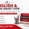 Experienced English Language, English Literature, Maths & Science Tutor