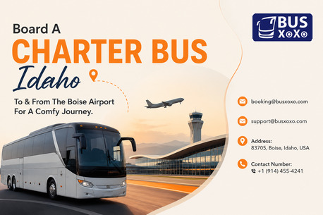 New York, Travel, Board A Charter Bus Idaho To & From The Boise Airport For A Comfy Journey