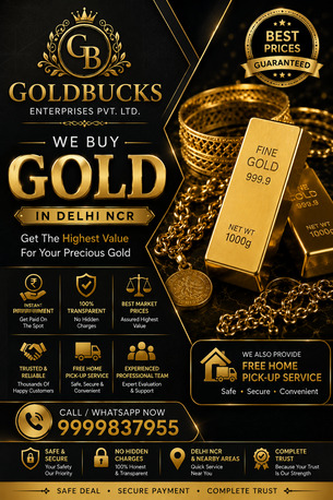 Mumbai, Items Wanted, Want To Get Instant Cash For Gold In Lajpat Nagar?