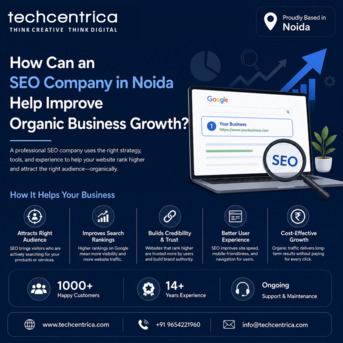 Noida, Marketing, How Can An SEO Company Improve Organic Business Growth?
