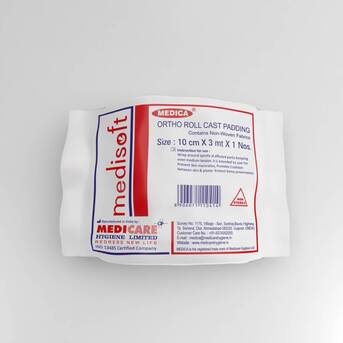 Ahmedabad, Health & Beauty Items, INR 396,  Medisoft Ortho Roll Cast Padding 15cm X 3m