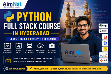 Hyderabad, Training, Python Full Stack Course In Hyderabad | AimNxt