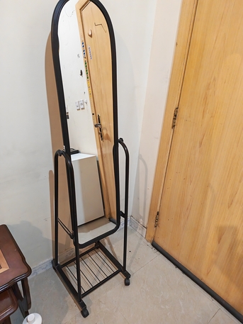 Al Wizarat, Furniture, SAR 250,  Side Double Table, Shoe Cabinet, 2 Pcs Foldable Partition, Standing Mirror Whole Body