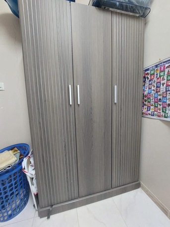 Khobar, Furniture, SAR 400,  3 Door Wardrobe With Sorted Shelves