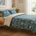 INR 1499,  King Size Bedsheets &mdash; 100% Cotton Handloom King Bedsheets Online | Theindiglobal