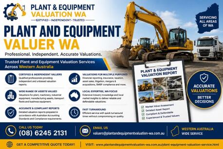 Perth, Real Estate, Plant And Equipment Valuer WA &ndash; Certified Valuation Services