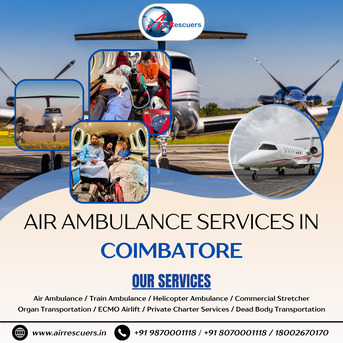 Coimbatore, Health, Emergency Air Evacuation Experts In Coimbatore