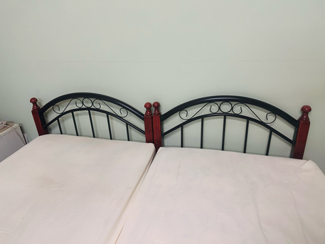 Riyadh, Furniture, SAR 200,  2 Single Bed With Mattresses