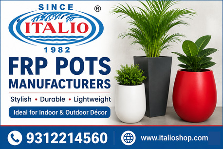 New Delhi, Farm/Garden, FRP Pots Manufacturers &ndash; Premium FRP Planters By ItalioShop