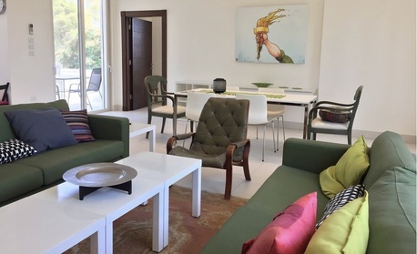 Amman, Apartments, Flats, Houses & Villas, JOD 18000/year,  Furnished,  2 BR,  Part Of Villa Fully Furnished 2B With Big Terrace In 3rd Circle 00962777688956