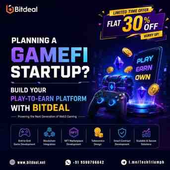 Dubai, Business, Planning A GameFi Startup? Build Your Play-to-Earn Platform With Bitdeal &ndash; Flat 30% Off