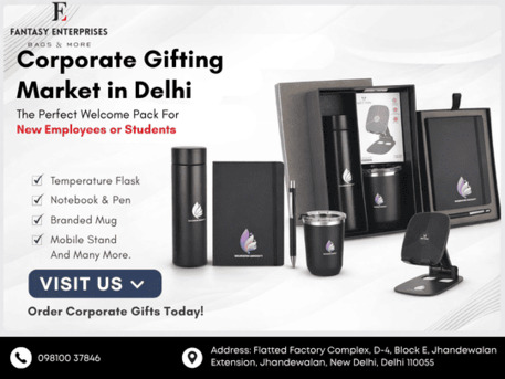 New Delhi, Clothing & Accessories, Corporate Gifting Market In Delhi | Fantasy Enterprises