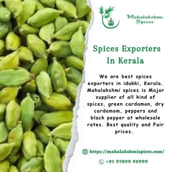 Kerala, Business, Buy Spices Online | Spices Suppliers In Idukki, Kerala - Mahalakshmi Spices