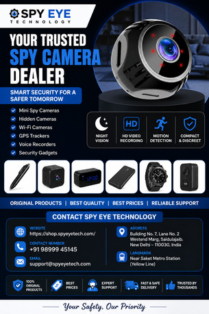 New Delhi, Business, Spy Camera Dealers In Delhi