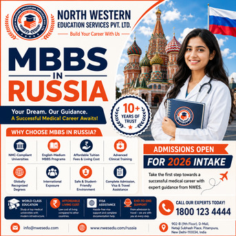 Mumbai, Counseling, 🌟 MBBS In Russia – One Smart Decision, A Lifetime Of Success!