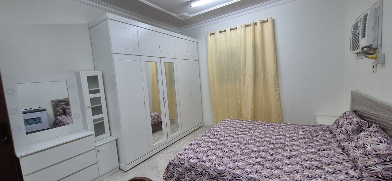 Jubail, Apartments, Flats, Houses & Villas, SAR 2000/month,  Furnished,  Furnished 1BHK Family Flat Dakhil Mahdood Near Aramex Parcel 2,000sr Free Elect, Wifi