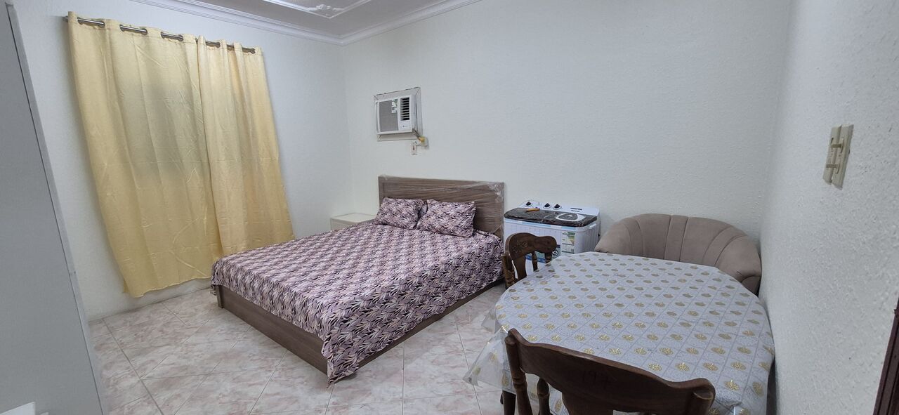 Jubail, Apartments, Flats, Houses & Villas, SAR 2000/month,  Furnished,  Furnished 1BHK Family Flat Dakhil Mahdood Near Aramex Parcel 2,000sr Free Elect, Wifi