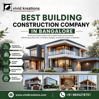 Bangalore, Construction, Best Building Construction Company In Bangalore